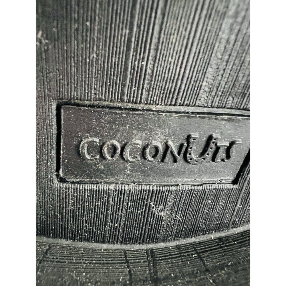 Coconuts by Matisse Widow Black Vegan Leather Western Cowgirl Boots Mid Calf 7M - Picture 10 of 10